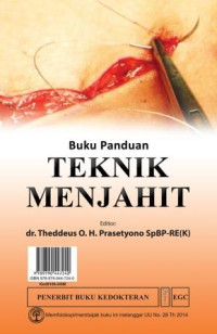 Buku Panduan Teknik Menjahit( guide Book on SUTURING TECHNIQUE)