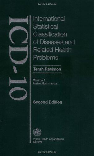 International Statistical Classification Of Diseases & Related Health Problems Volume 2 ed 2nd