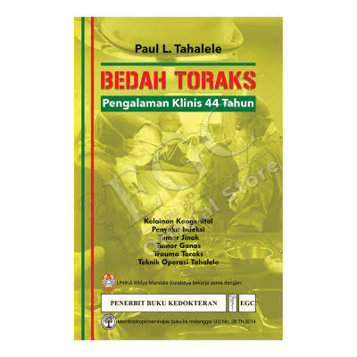 Bedah Toraks ; Pengalaman Klinis 44 Tahun