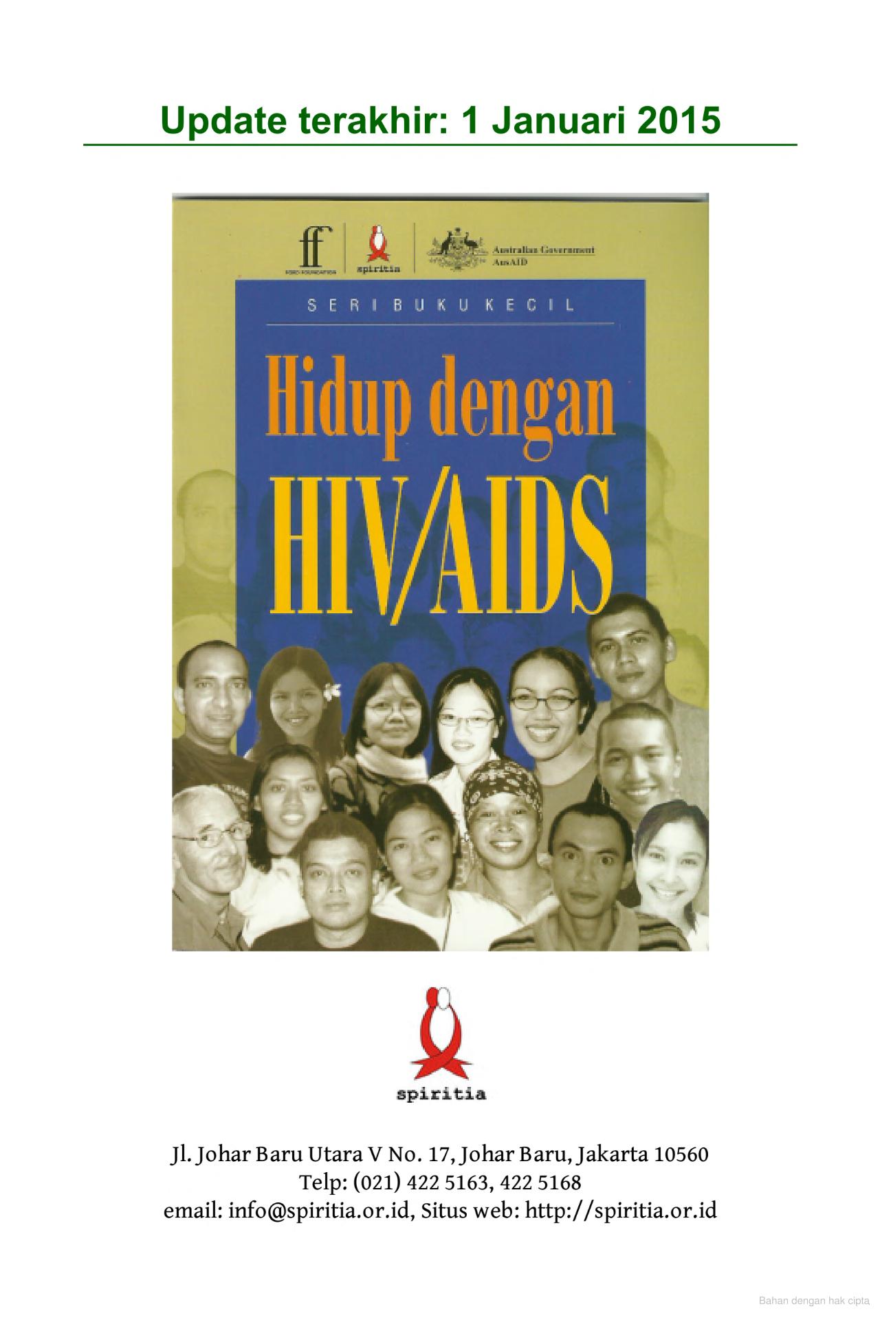 Hidup Dengan HIV/AIDS