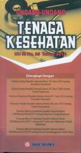 UNDANG - UNDANG TENAGA KESEHATAN UU RI NO 36 TAHUN 2014